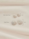 Mini Pearl Pave Studs